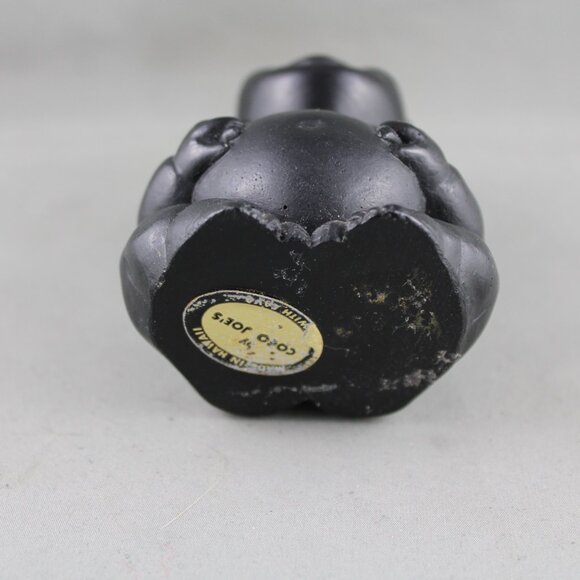 Vintage Coco Joe's Tiki Figurine - Laki the Lucky Menehune - Made with Lava - Picture 8 of 9